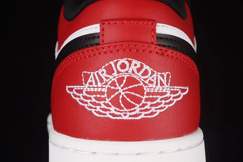 All categories Air Jordan Jordan series basketball shoes Air Jordan 1 Low G version pure original Air Jordan 1 Low AJ1 Joe 1 black red toe low-top cultural basketball shoes 553558-612
